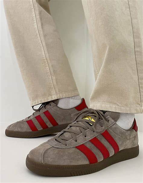 adidas Originals Lone Star trainers in simple brown.